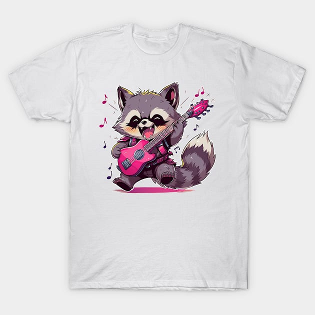 raccoon T-Shirt by piratesnow